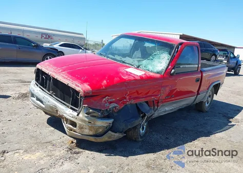 1996 Dodge Ram 1500 from USA, damaged, VIN 1B7HC16YXTJ120500